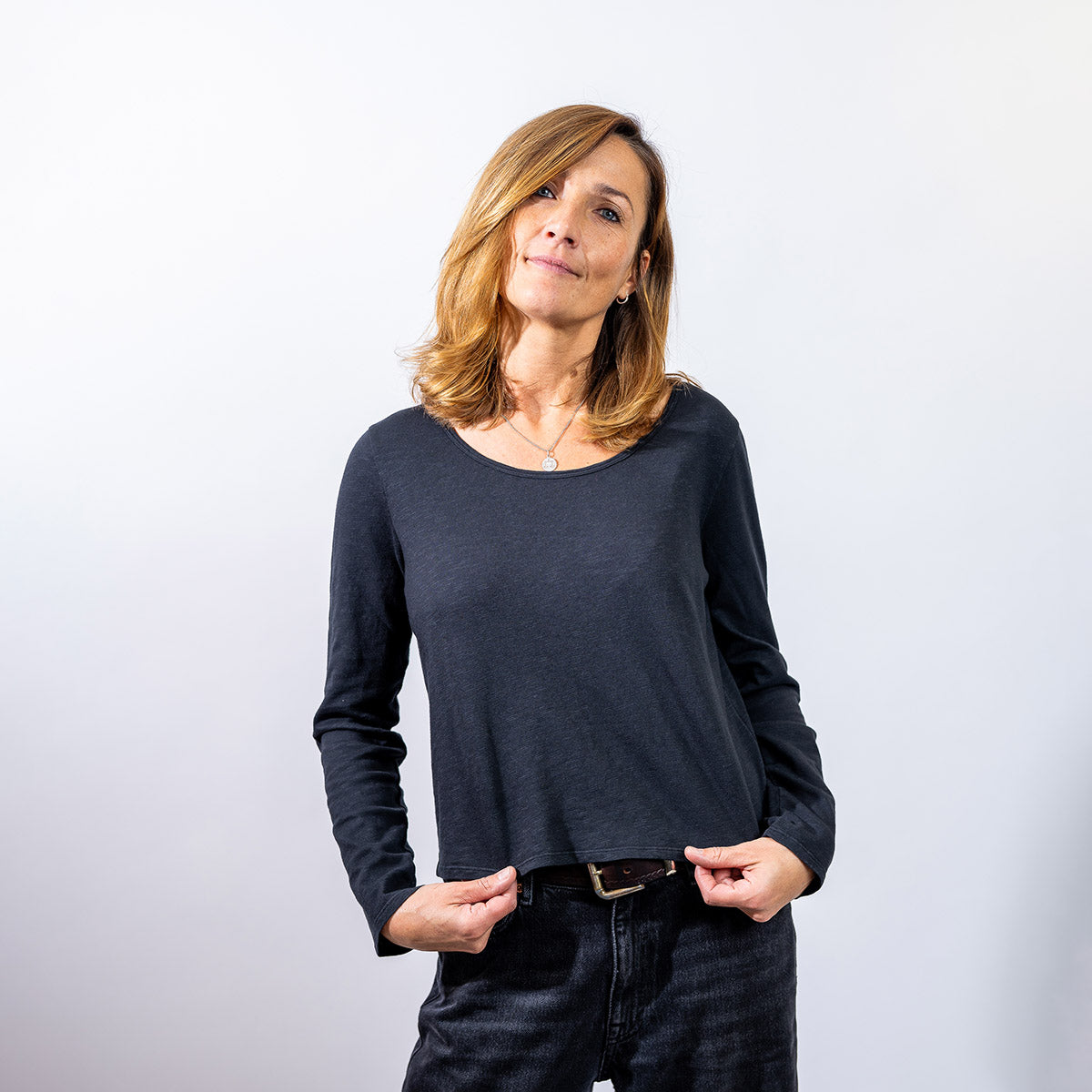 Black Lucy Long Sleeve Tee