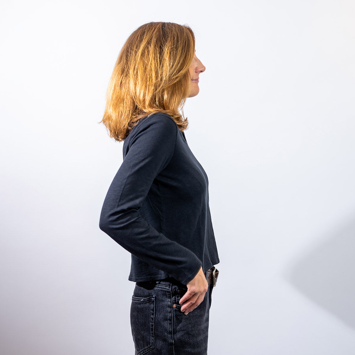 Black Lucy Long Sleeve Tee