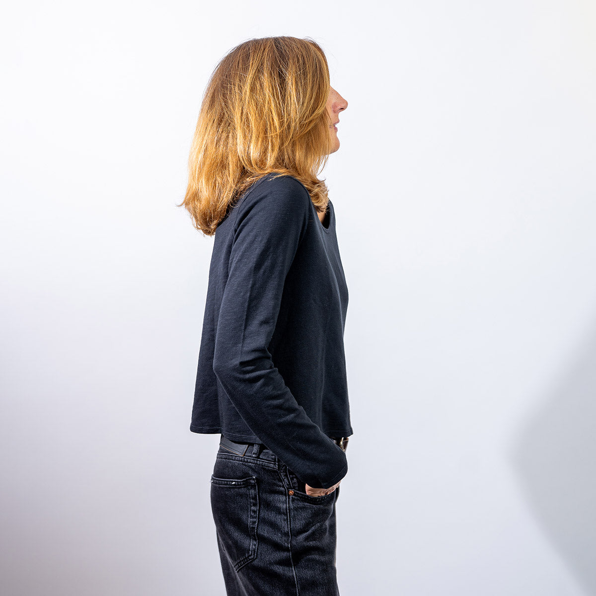 Black Lucy Long Sleeve Tee