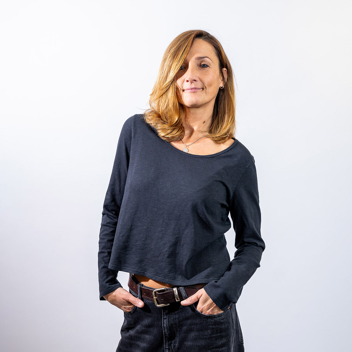 Black Lucy Long Sleeve Tee