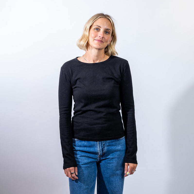 Black Lizzo Long Sleeve T-Shirt