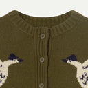 Green Geese Cardigan