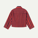 Red Stripe Denim Jacket