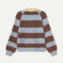 Blue Frank Striped Polo