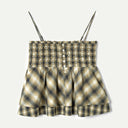 Cardamon Check Azalea Cami