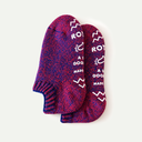 Pink/Blue Pile Slipper Socks