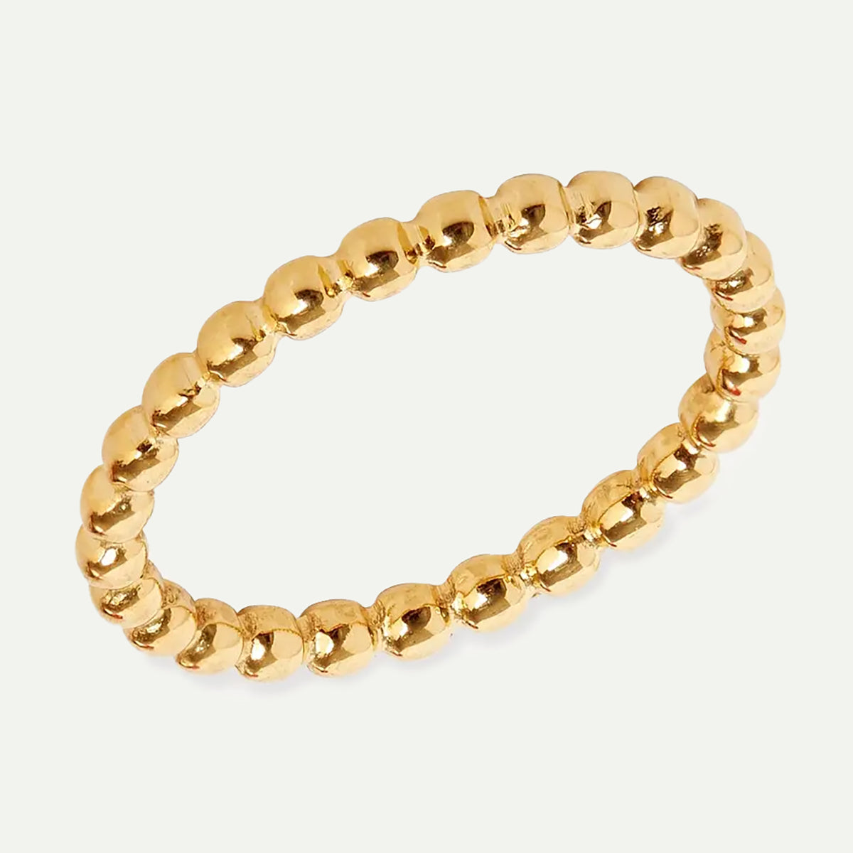 Bubble Waterproof Gold Ring