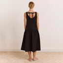 Black Dallas Midi Dress