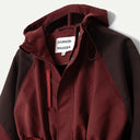 Burgandy Check Liu Raincoat