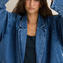 Shoreline Denim Blazer