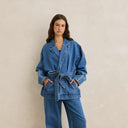 Shoreline Denim Blazer