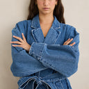 Shoreline Denim Blazer