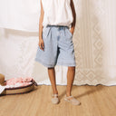 Blue Denim Gaspare Bermuda Shorts