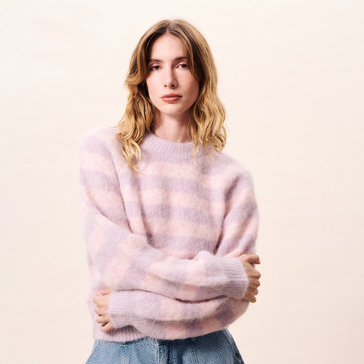 Pale Pink Yuliya Jumper
