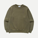 Olive Loopback Crewneck Sweatshirt