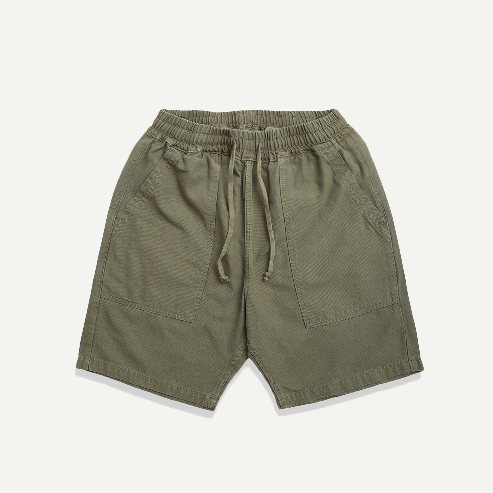 Service Works Olive Canvas Chef Shorts