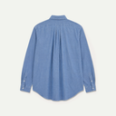 Indigo Small Check Chambray Shirt