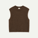 Chocolate Mohair Vest