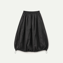 Black Parachute Skirt