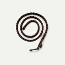 Brown Leather Braided Belt