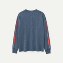 Blackberry Gradient Logo Waffle Thermal Sweatshirt