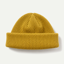 Mustard Waffle Knit Cap