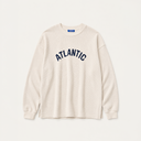 Cream Atlantic Arch Thermal Long Sleeve T-Shirt