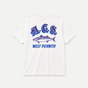 White Mackerel Short Sleeve T-Shirt