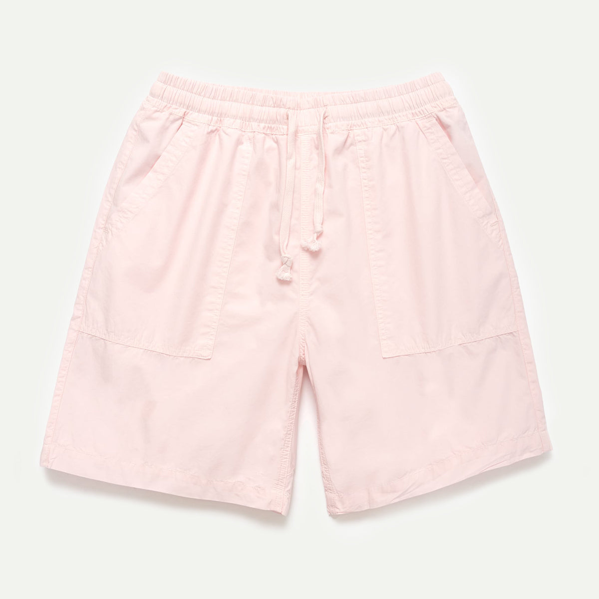 Dusty Pink Poplin Chef Shorts