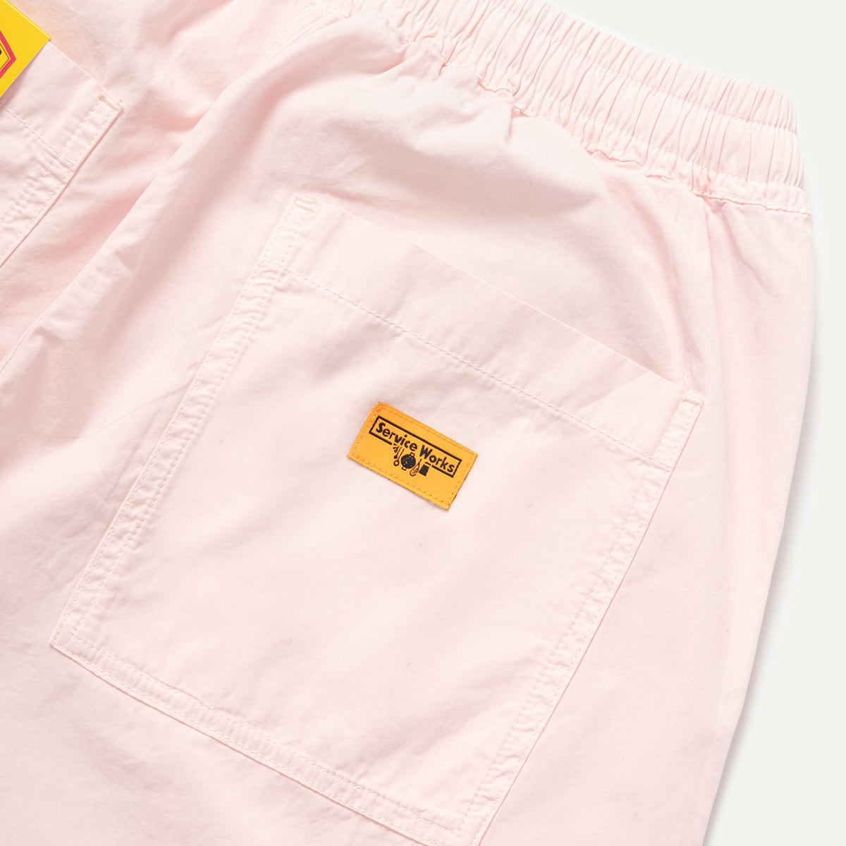 Dusty Pink Poplin Chef Shorts