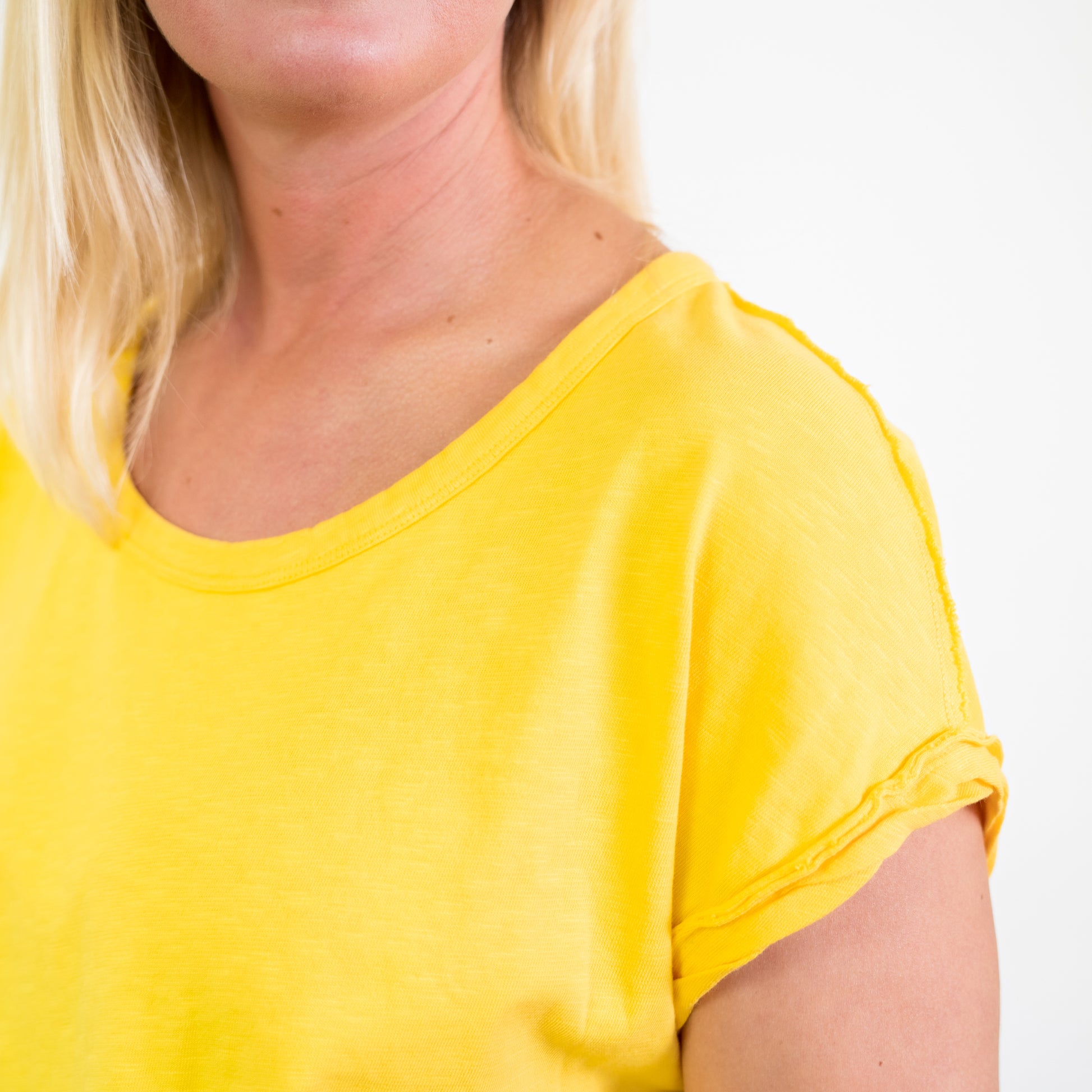 R.Goods Sunstruck Yellow Edna Tee