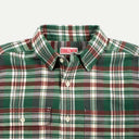 Green Plaid Heritage Check Work Shirt