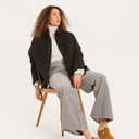 Multi Check Daphné Wool Jacket