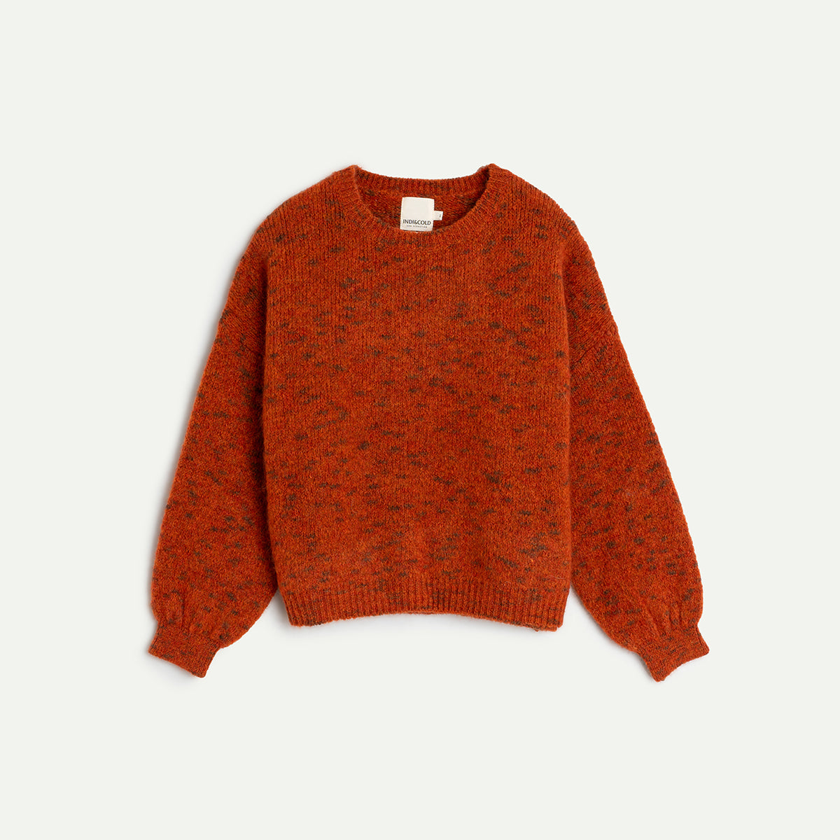 Terracota Mohair Crop Sweater