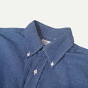 Indigo Small Check Chambray Shirt
