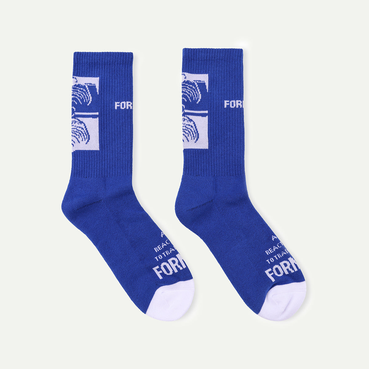 Cobalt Blue Crux 2 Socks
