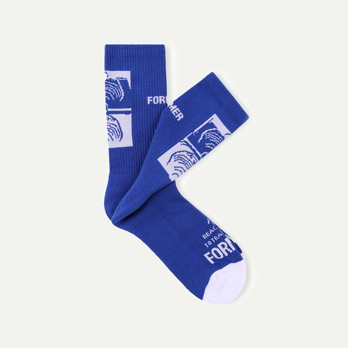 Cobalt Blue Crux 2 Socks