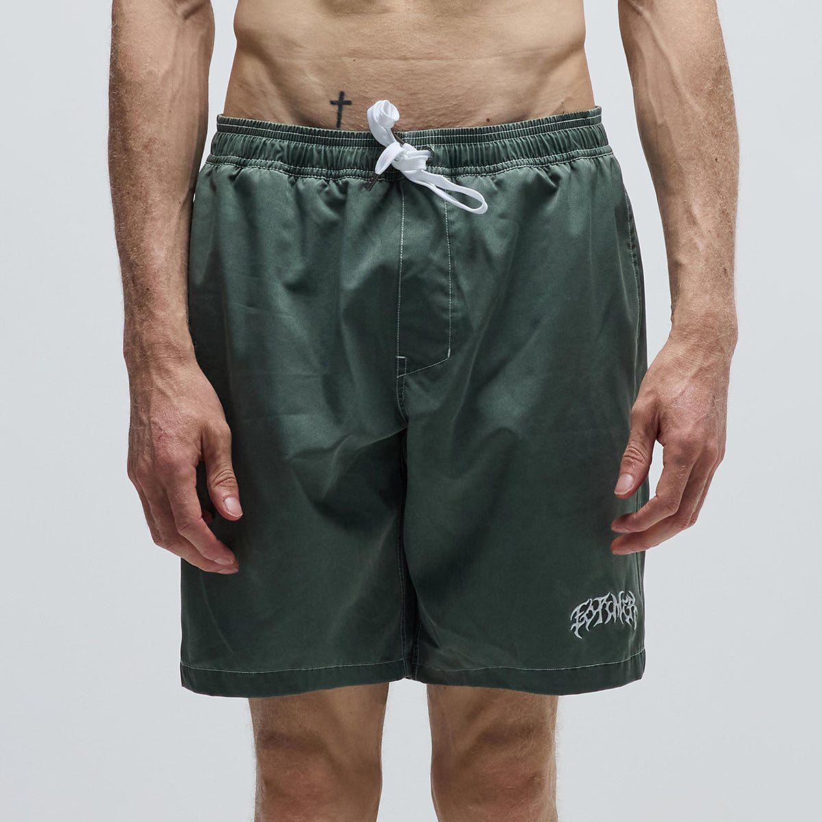 Pine Swans 18" Swim Short