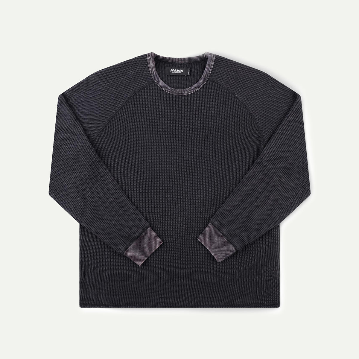 Acid Black AG Waffle T-Shirt