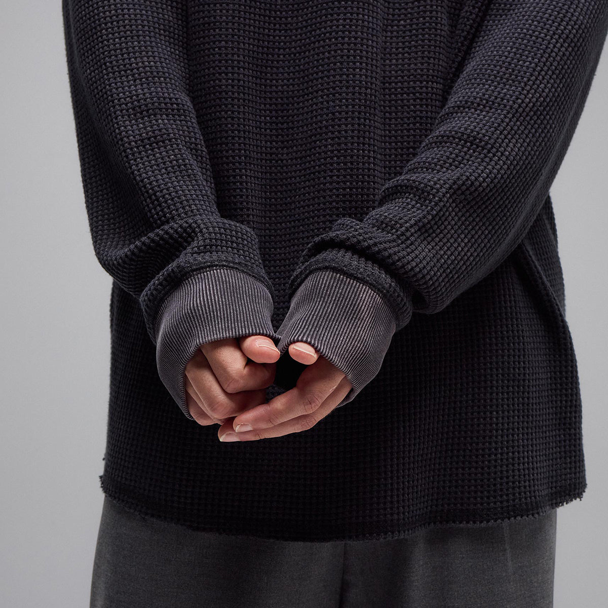 Acid Black AG Waffle T-Shirt