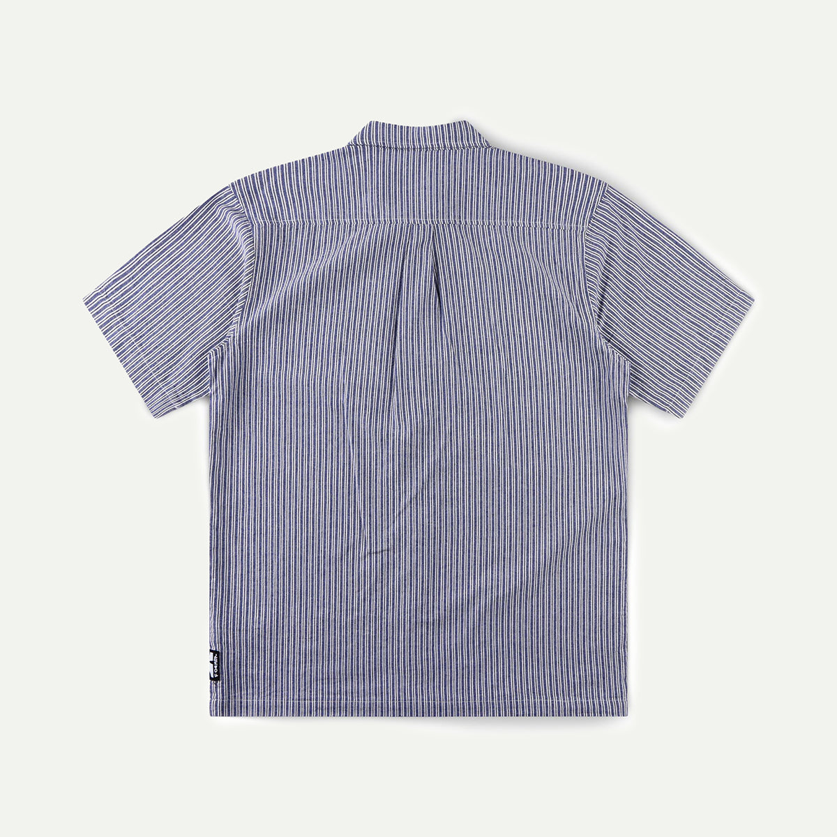 Bone/Navy Reynolds Stripe Shirt