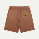 Washed Brown 21" Overdye Denim Walkshort