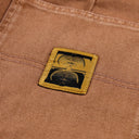 Washed Brown 21" Overdye Denim Walkshort