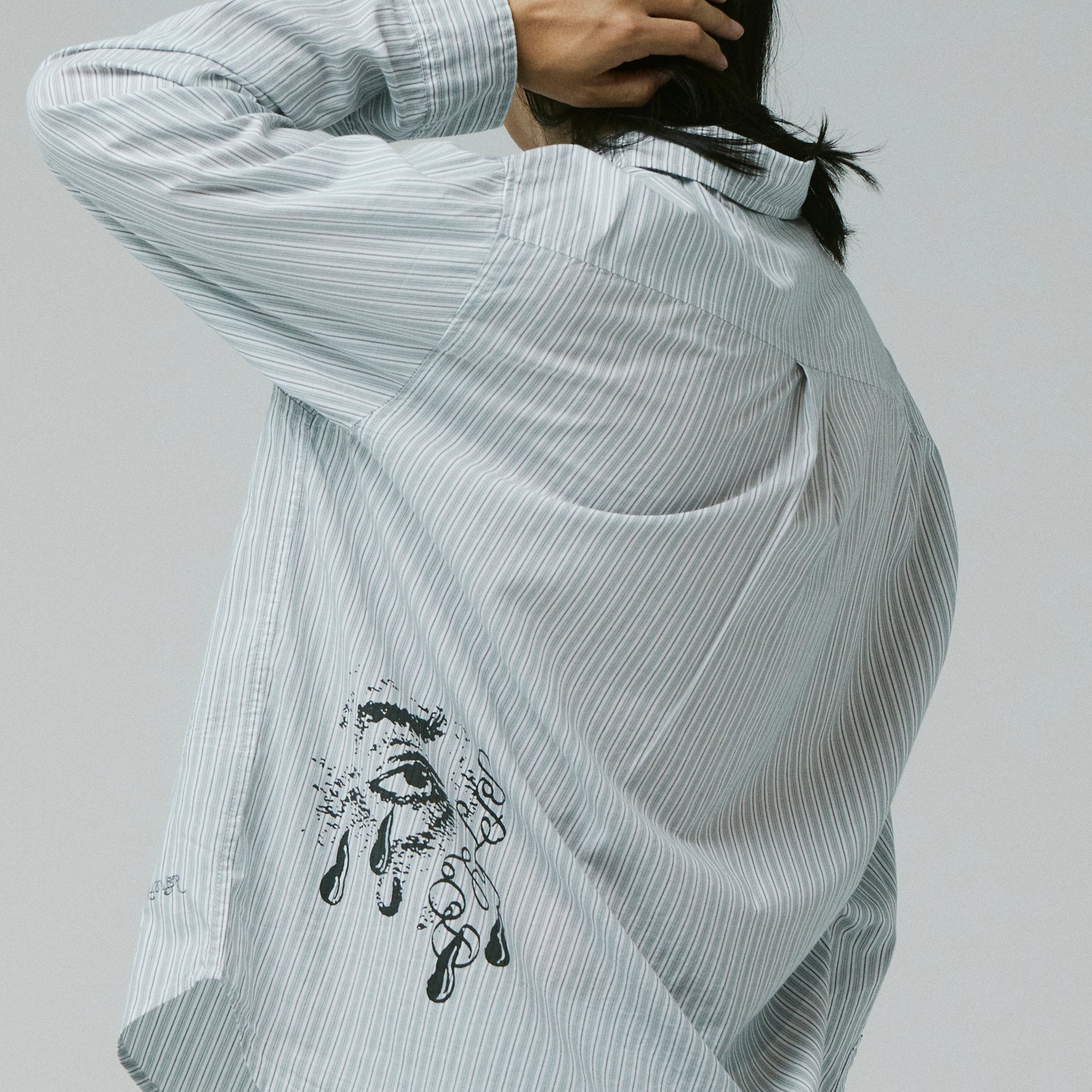 White Vivian Weeping Shirt