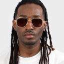 Champagne/Dusky Pink Fraser Sunglasses