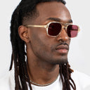 Champagne/Dusky Pink Fraser Sunglasses
