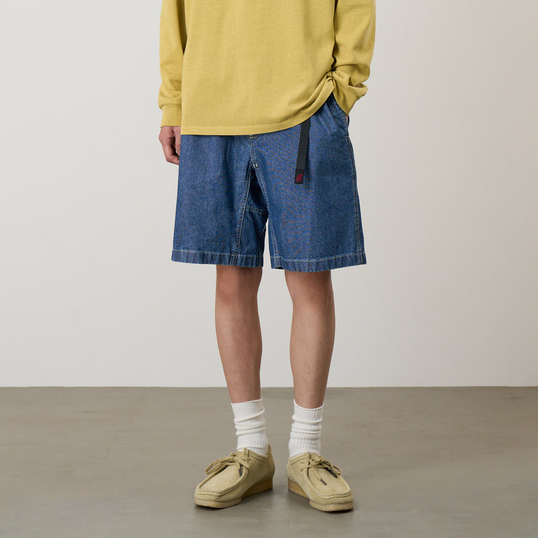 Blue Japanese Chambray Short