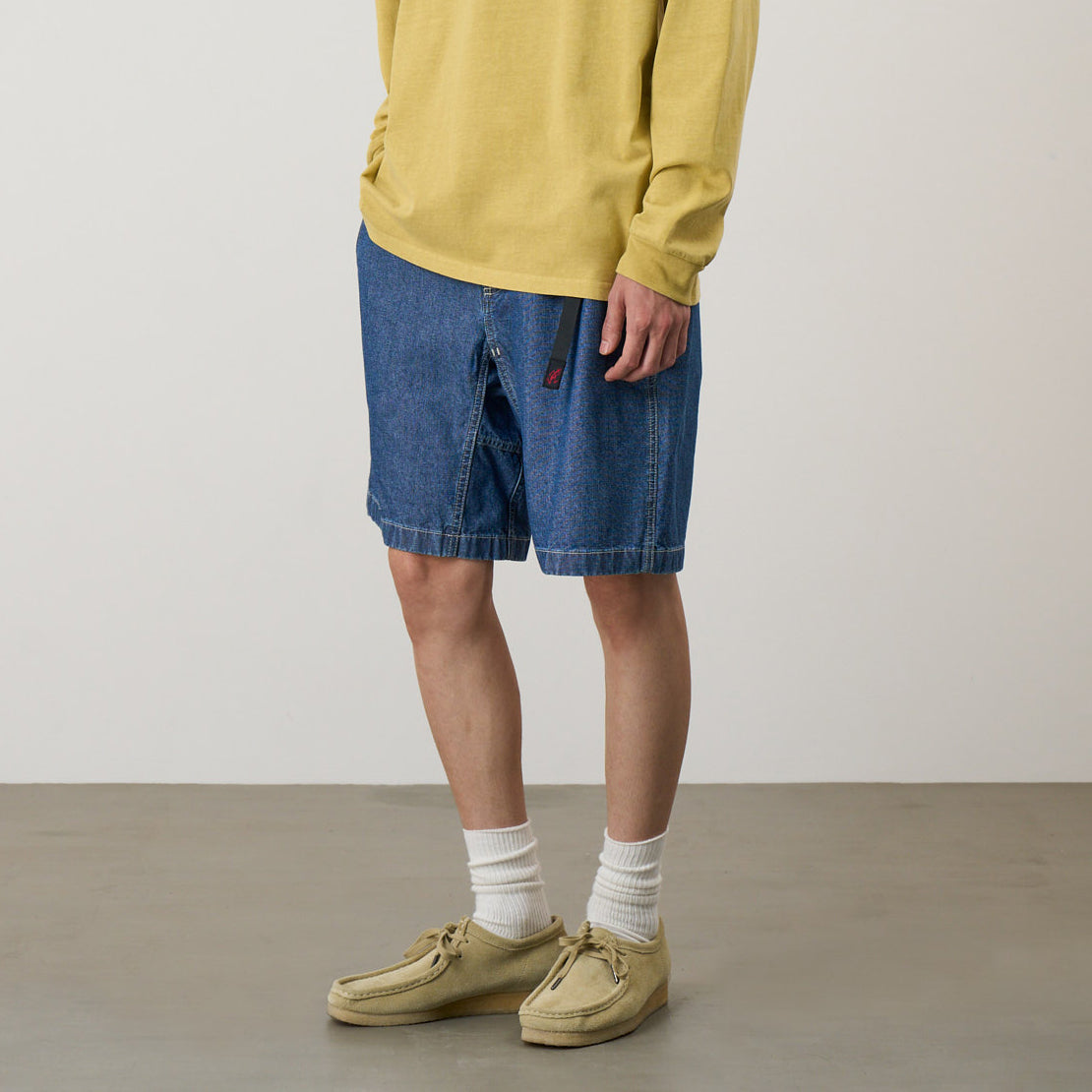 Blue Japanese Chambray Short