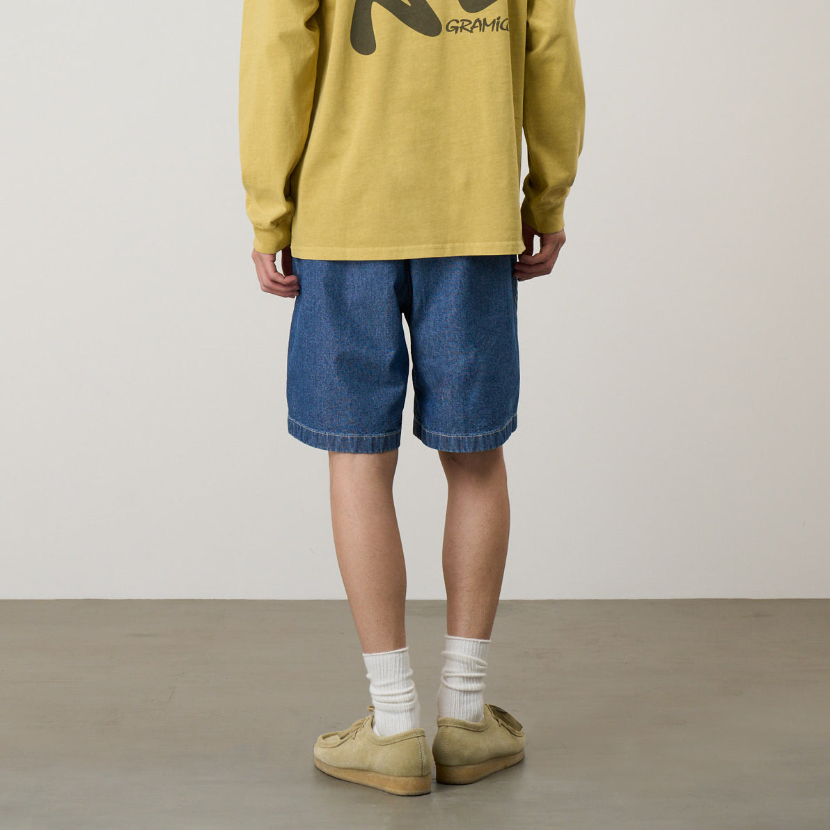 Blue Japanese Chambray Short