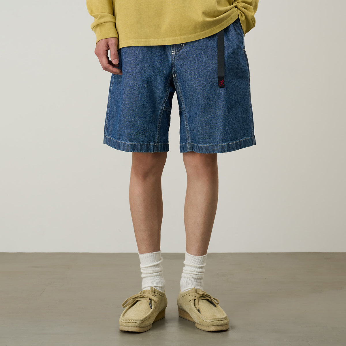 Blue Japanese Chambray Short